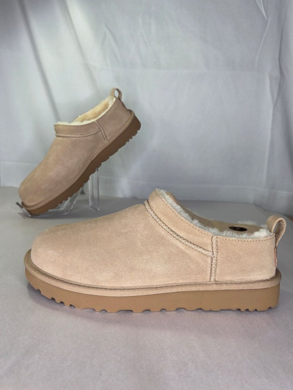UGG Women's Classic Micro Boots Size 8 Sand